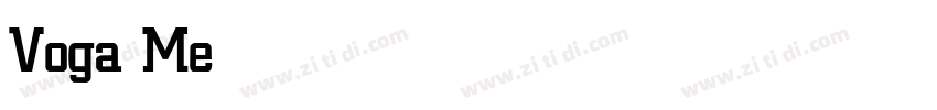 Voga Medium字体转换